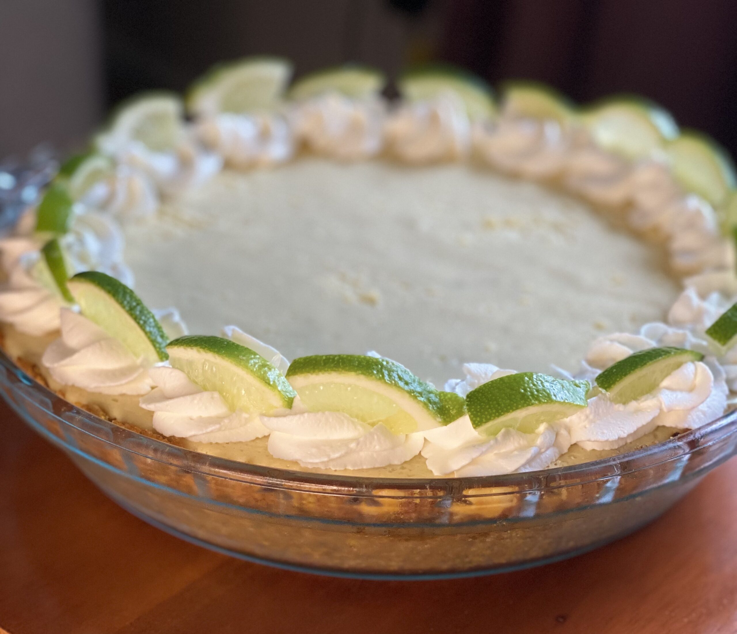 Key Lime Pie with Spiced Rum